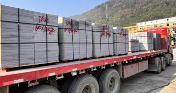 武威 芝麻灰地铺石出货日常