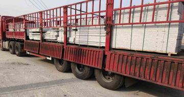 武威 白麻荔枝面外墙干挂，工厂装车日常