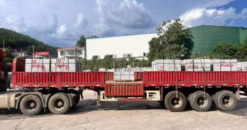 武威 芝麻灰花岗岩地铺石出货日常