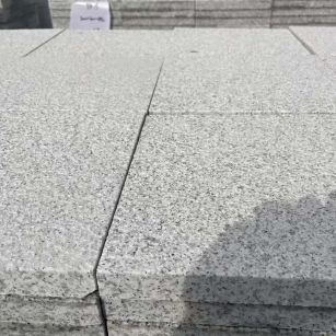 武威 白麻花岗岩石材推荐 荔枝面地铺石