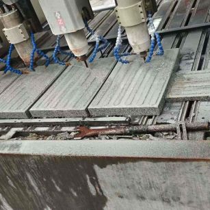 武威 芝麻白花岗岩荔枝面盲道雕刻