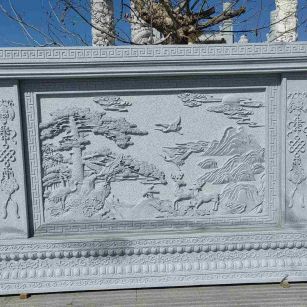 武威 芝麻白大型照壁，屏风，影壁