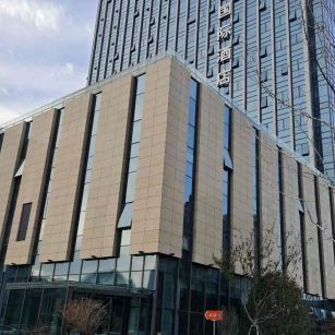 武威 黄金麻花岗岩外墙干挂