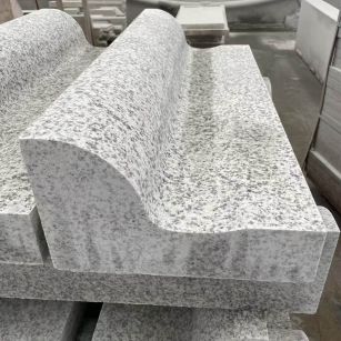 武威 白麻花岗岩S型路沿石，路侧石，马路牙子等