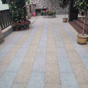 武威 黄金麻白麻荔枝面庭院铺装展示