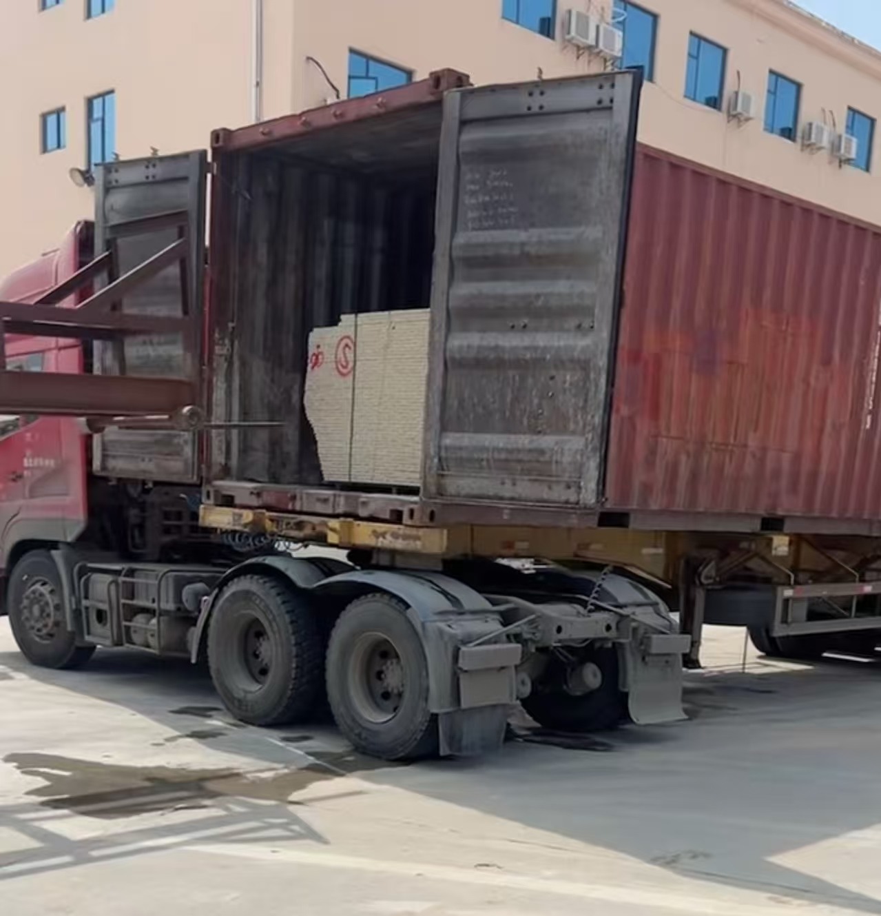 武威 黄金麻荔枝面毛板