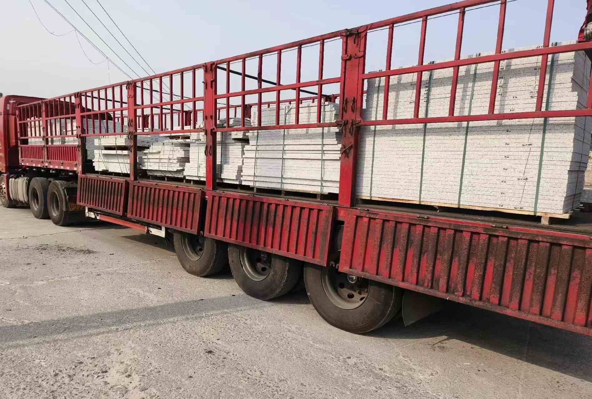 武威 白麻荔枝面外墙干挂，工厂装车日常