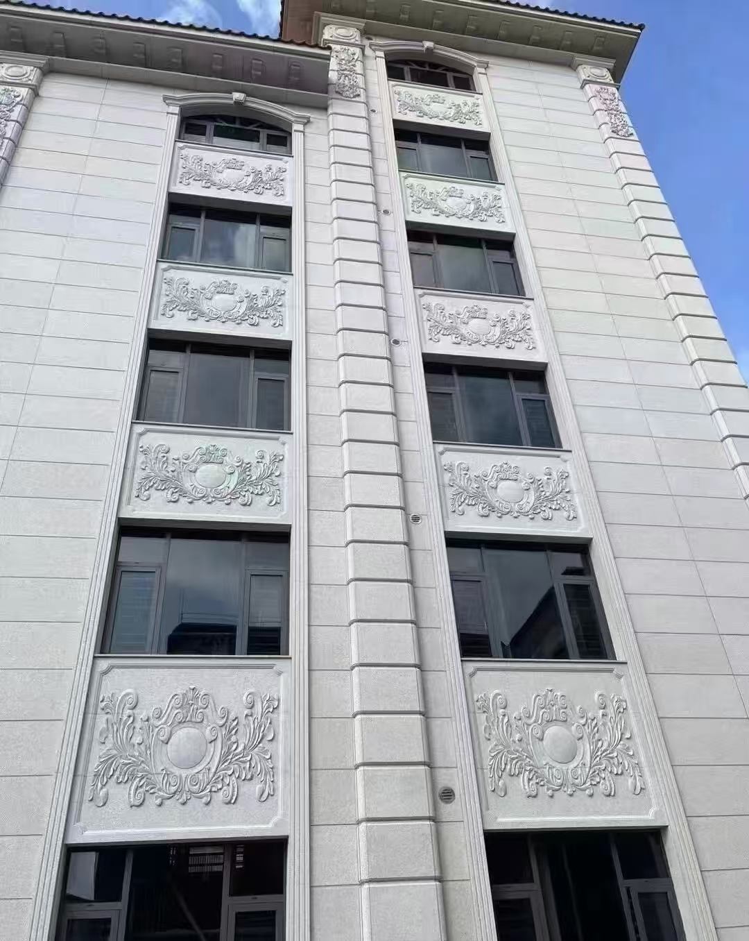 武威 白麻荔枝面花岗岩别墅外墙干挂