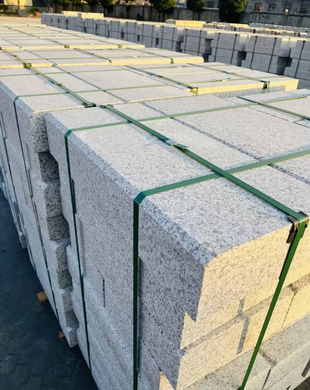 武威 白麻花岗岩路沿石，马路牙子，路缘石，平石，立缘石等