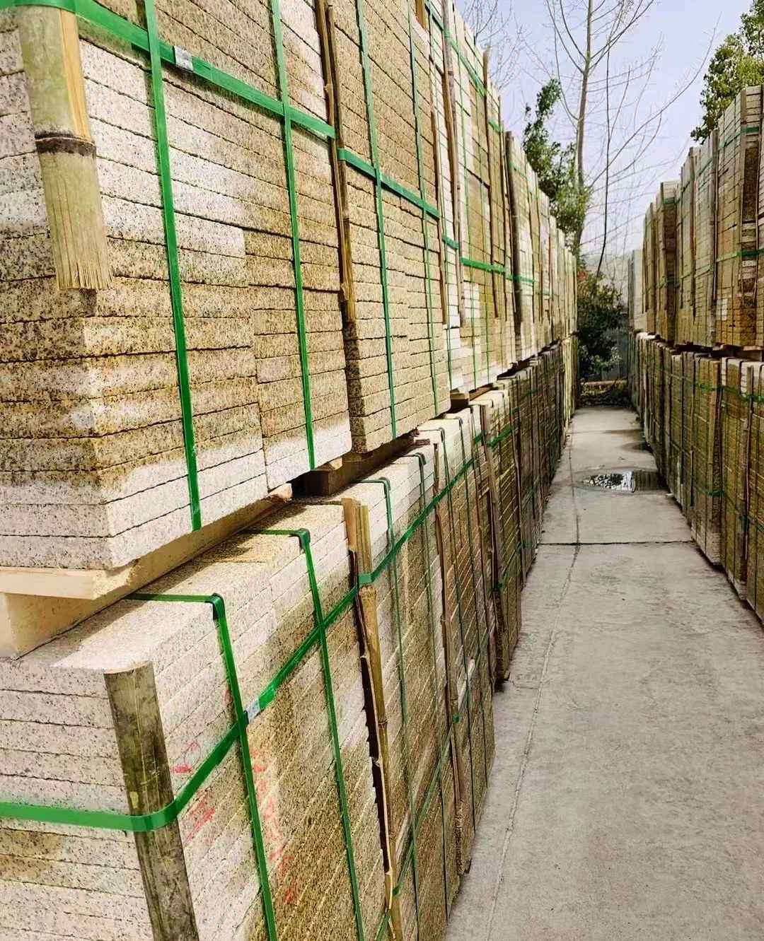 武威 黄金麻花岗岩荔枝面地铺石